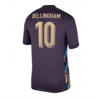 Maglie da calcio Inghilterra Jude Bellingham #10 Seconda Maglia Femminile Europei 2024 Manica Corta